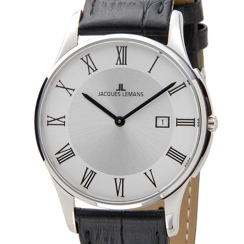 ジャックルマン ケビンコスナー アンバサダーモデル ロンドン メンズ 腕時計 1-1777D シルバー