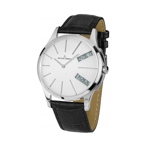 ジャックルマン ロンドン London クオーツ メンズ 腕時計 1-1788B ホワイト