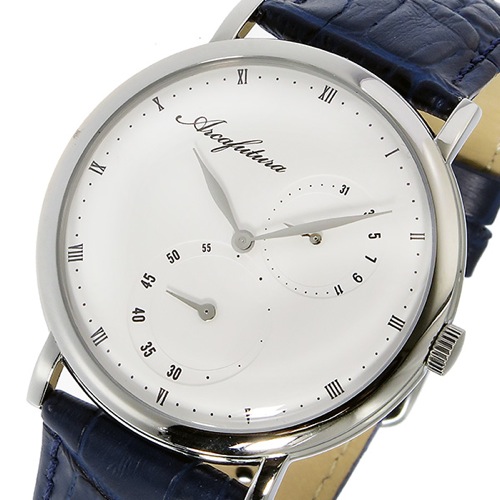 アルカフトゥーラ クオーツ ユニセックス 腕時計 1074SS-WHBL ホワイト