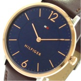 トミーヒルフィガー TOMMY HILFIGER 腕時計 メンズ 1710354 クォーツ ネイビー ブラウン