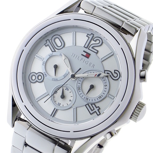 トミー ヒルフィガー クオーツ メンズ 腕時計 1781650 ホワイト