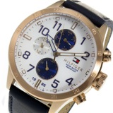 トミー ヒルフィガー クオーツ メンズ 腕時計 1791139 ホワイト