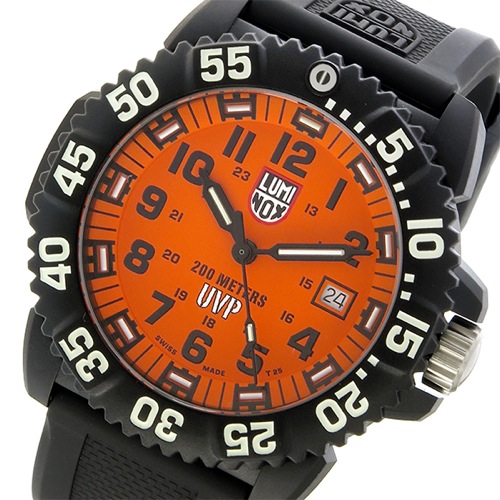 ルミノックス スコット・キャセル スペシャルエディション メンズ 腕時計 3059SET オレンジ