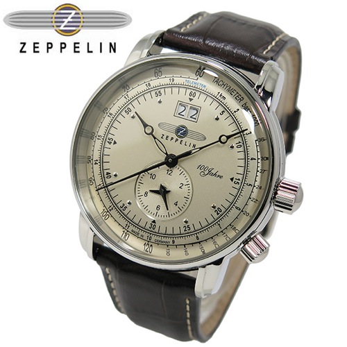 ツェッペリン 100周年 記念モデル LZ1 クオーツ メンズ 腕時計 7640-1
