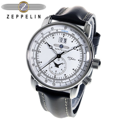 ツェッペリン 100周年 記念モデル LZ1 クオーツ メンズ 腕時計 7640-4
