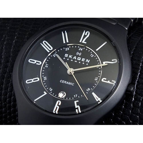 スカーゲン SKAGEN メンズ  セラミック 腕時計 817LBXC