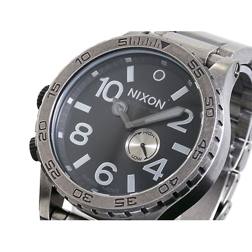 ニクソン 51-30 腕時計 A057-479 ANTIQUE SILVER/BLACK