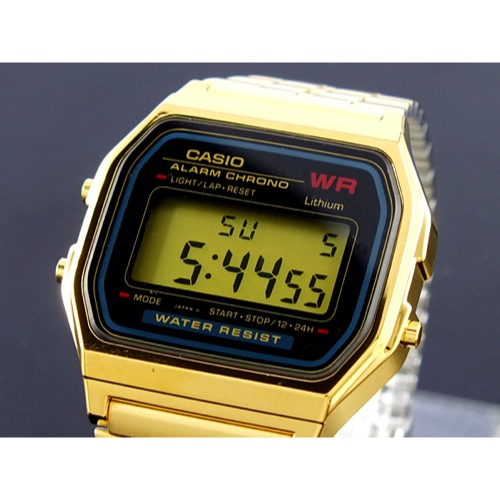 カシオ CASIO スタンダード デジタルクオーツ 腕時計 A159WGEA-1