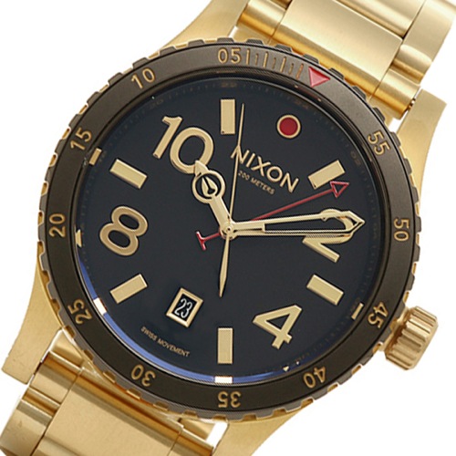 ニクソン NIXON ディプロマットSS クオーツ メンズ 腕時計 A277513 ゴールド