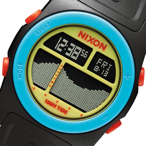 ニクソン NIXON リズム RHYTHM デジタル メンズ 腕時計 A3851935 ブラック