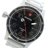 ニクソン ディプロマティック 自動巻き メンズ 腕時計 A429-000 ブラック/シルバー