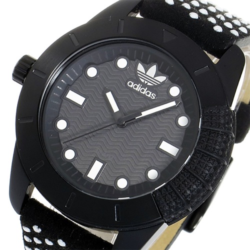 アディダス ADIDAS スーパースター クオーツ メンズ 腕時計 ADH3053 ブラック