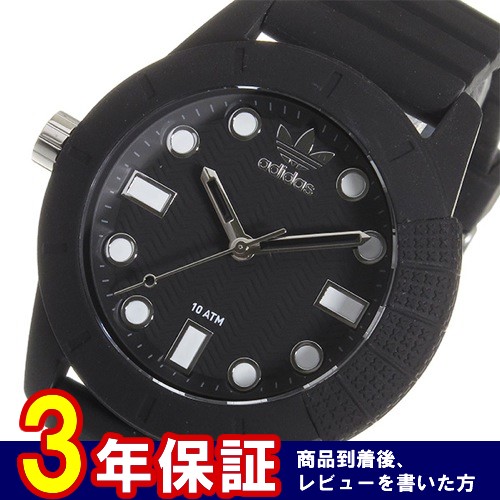 アディダス ADIDAS スーパースター クオーツ メンズ 腕時計 ADH3101 ブラック