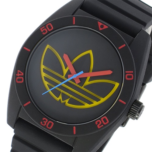 アディダス サンティアゴ SANTIAGO クオーツ メンズ 腕時計 ADH3167 ブラック