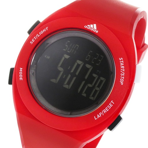 アディダス パフォーマンス クオーツ デジタル メンズ 腕時計 ADP3209 レッド