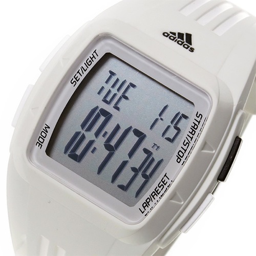 アディダス ADIDAS パフォーマンス デュラモ メンズ 腕時計 ADP6095 ホワイト