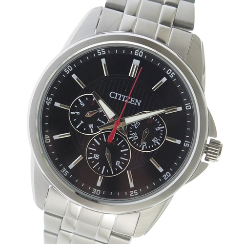 シチズン クオーツ メンズ 腕時計 AG8340-58E ブラック