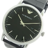 エンポリオ アルマーニ KAPPA クオーツ メンズ 腕時計 AR2500 ブラック/ブラック