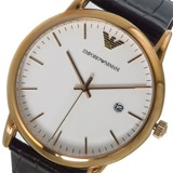 エンポリオ アルマーニ クオーツ メンズ 腕時計 AR2502 ホワイト