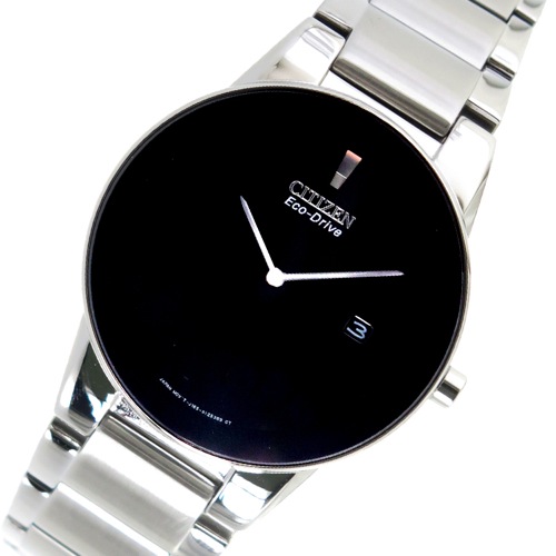 シチズン エコ・ドライブ クオーツ メンズ 腕時計 AU1060-51E ブラック
