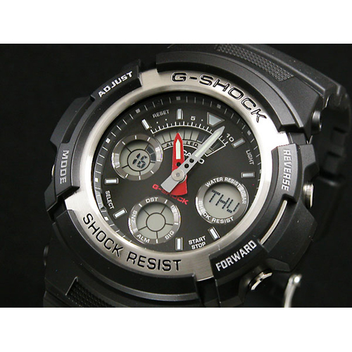 カシオ CASIO Gショック G-SHOCK アナデジ 腕時計 AW590-1A