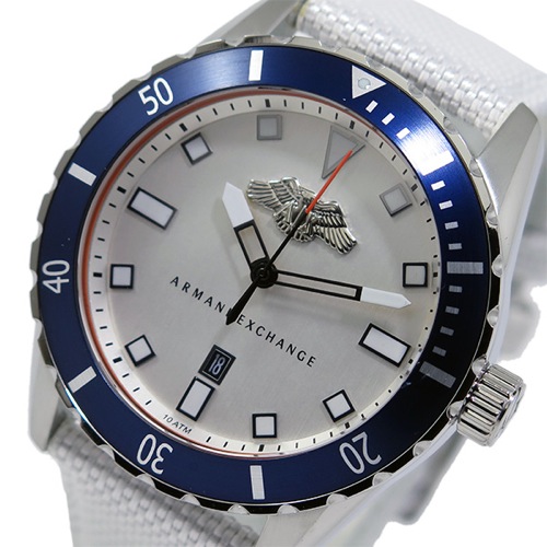 アルマーニ エクスチェンジ クオーツ メンズ 腕時計 AX1711 ホワイト