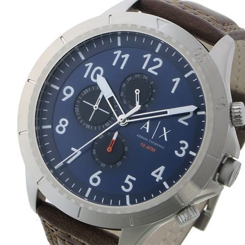 アルマーニ エクスチェンジ アクティブ クロノ クオーツ メンズ 腕時計 AX1760 ネイビー