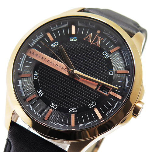 アルマーニ エクスチェンジ クオーツ メンズ 腕時計 AX2129 ブラック
