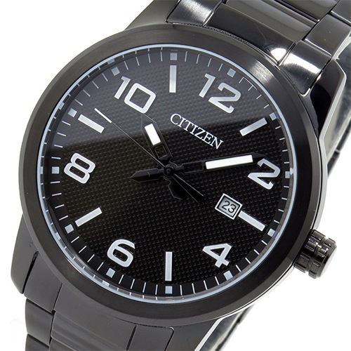 シチズン CITIZEN クオーツ メンズ 腕時計 BI1025-53E ブラック