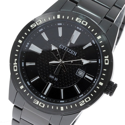 シチズン CITIZEN クオーツ メンズ 腕時計 BI1065-59E ブラック