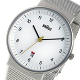 ブラウン BRAUN クオーツ メンズ 腕時計 BN0032WHSLMHG ホワイト