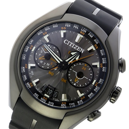 シチズン エコドライブ サテライト ソーラー メンズ 腕時計 CC1075-05E グレー
