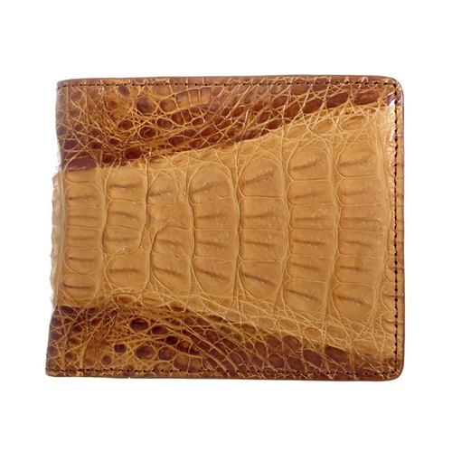 ロダニア RODANIA クロコ メンズ 二つ折り 短財布 CJN0214BNSP ブラウン