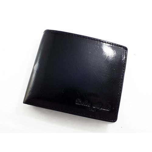 ドルチェ メディオ メンズ 二つ折り 短財布 DM-0133-BK ブラック