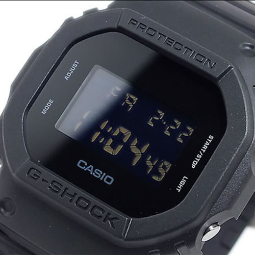 カシオ Gショック ソリッドカラーズ ユニセックス 腕時計 DW-5600BB-1 ブラック