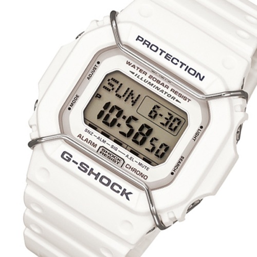 カシオ デジタル メンズ 腕時計 DW-D5600P-7JF ホワイト 国内正規
