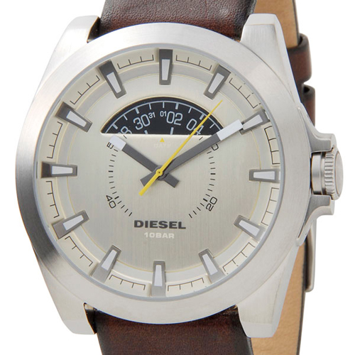 ディーゼル DIESEL アージェス クオーツ メンズ 腕時計 DZ1690 ライトベージュ