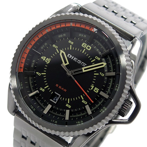 ディーゼル DIESEL ロールケージ クオーツ メンズ 腕時計 DZ1719 ブラック