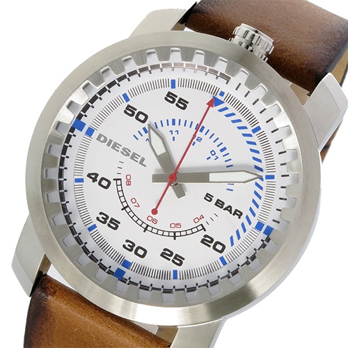 ディーゼル DIESEL リグ RIG クオーツ メンズ 腕時計 DZ1749 ホワイト