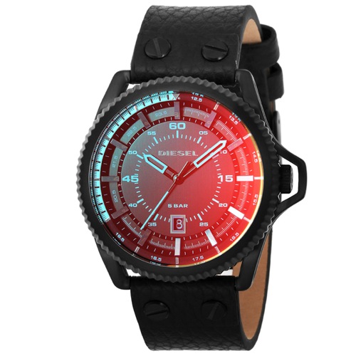 ディーゼル ロールケージ ROLLCAGE クオーツ メンズ 腕時計 DZ1793 ブラック