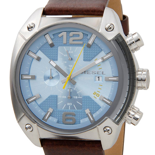 ディーゼル DIESEL クオーツ メンズ クロノ 腕時計 DZ4340 アイスブルー