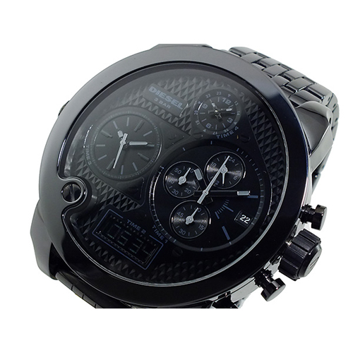 ディーゼル DIESEL フォータイム アナデジ クロノグラフ 腕時計 DZ7254