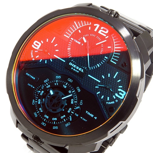ディーゼル DIESEL クオーツ メンズ 腕時計 DZ7362 ブラック