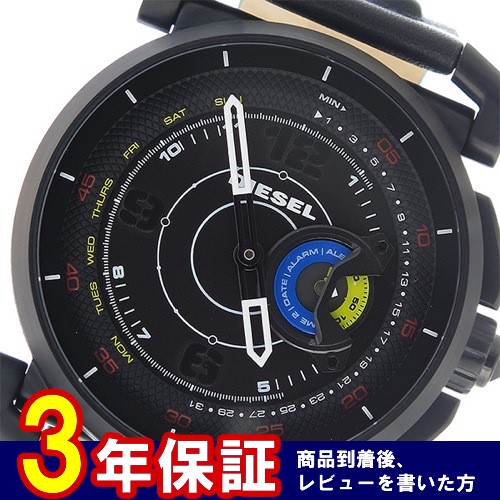 ディーゼル スマートウォッチ クオーツ メンズ 腕時計 DZT1001 ブラック