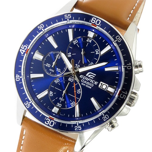 カシオ エディフィス クロノ クオーツ メンズ 腕時計 EFR-546L-2AV ブルー
