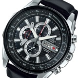 カシオ エディフィス クロノ クオーツ メンズ 腕時計 EFR-549L-1A ブラック