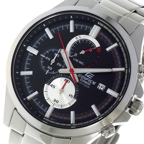 カシオ エディフィスクロノ クォーツ メンズ 腕時計 EFV520D1A ブラック