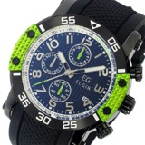 エルジン ELGIN クオーツ クロノ メンズ 腕時計 EG-001-GR グリーン