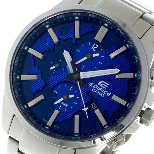 カシオ エディフィスクロノ クォーツ メンズ 腕時計 ETD300D2AV ブルー