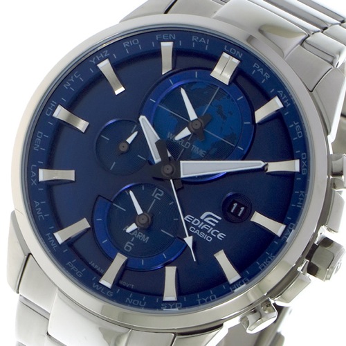 カシオ エディフィスクロノ クォーツ メンズ 腕時計 ETD310D2A ブルー
